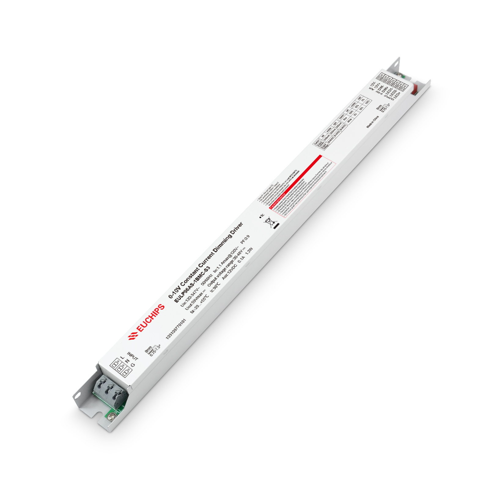 96W 0-10V CC Driver EULP96AS-1BMC-S3