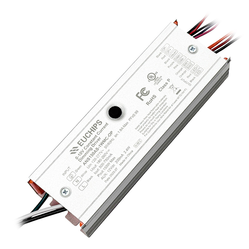 150W 500~750mA*1ch 0/1-10V CC Driver ANS150AS-1WMC-OP