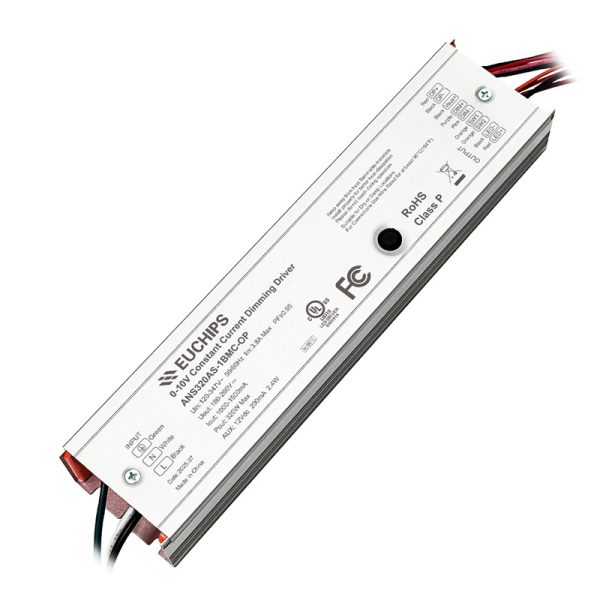 320W 1000~1500mA*1ch 0/1-10V CC Driver ANS320AS-1BMC-OP