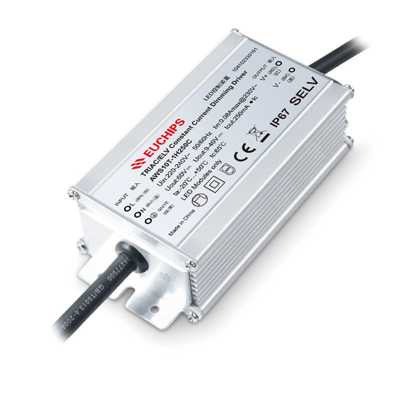 10W 250mA*1ch Phase-cut Waterproof CC Driver AWS10T-1H250C