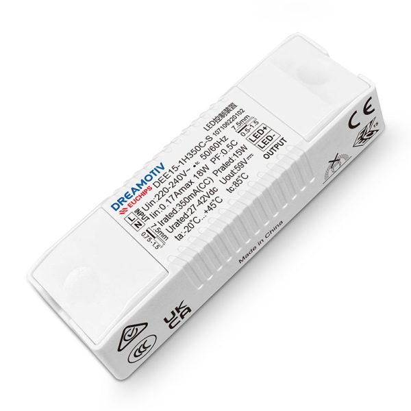 15W 350mA Non-dimmable CC Driver DEE15-1H350C-S