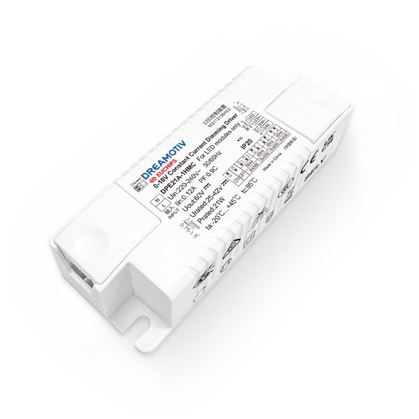 21W 350~500mA*1ch 0/1-10V CC Driver DPE21A-1HMC