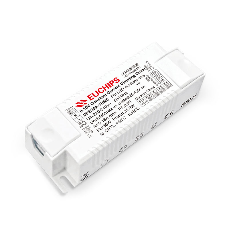 30W 600/650/700/750mA*1ch 0/1-10V CC Driver DPE30A-1HMC