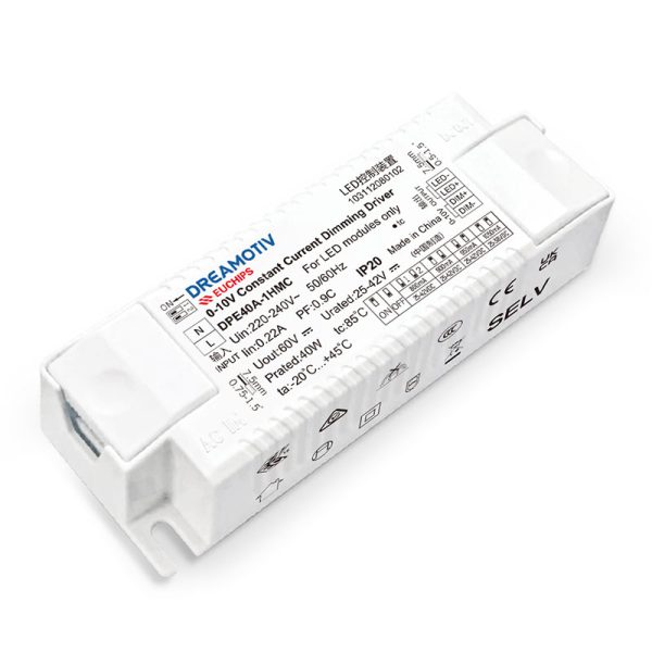 40W 800~1050mA 0/1-10V CC Driver DPE40A-1HMC