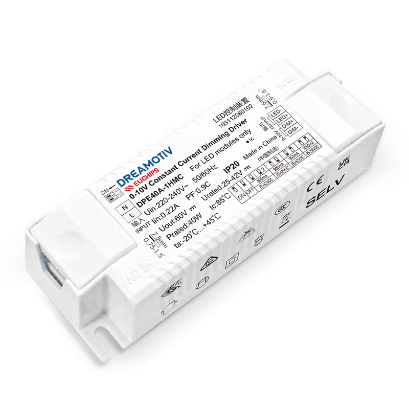 40W 800~1050mA 0/1-10V CC Driver DPE40A-1HMC