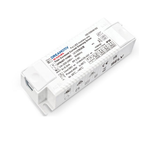 40W 800~1050mA*1ch Phase-cut CC Driver DPE40T-1HMC