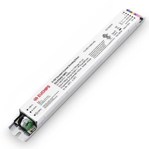 50W 400~1400mA*1ch 0/1-10V CC Driver EULP50AS-1WPC