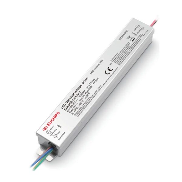 60W 12VDC Non-dimmable CV Driver EULP60-1W12V-T