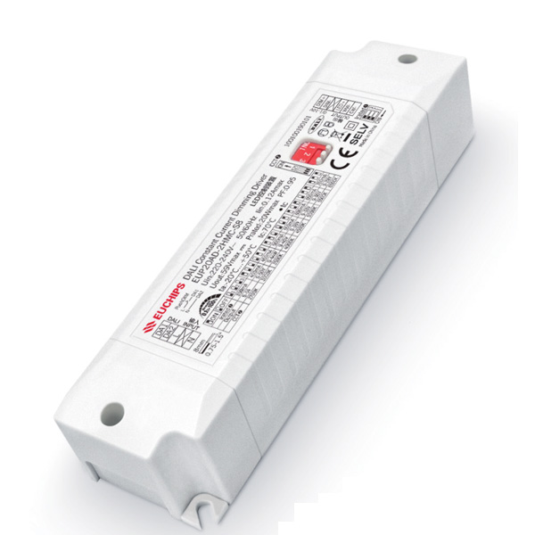 20W 350~700mA*2ch DALI&0/1-10V CC Driver EUP20AD-2HMC-S8