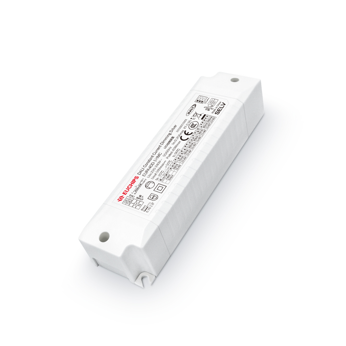 40W 650~1000mA*1ch DALI CC Driver EUPA40D-1HMC