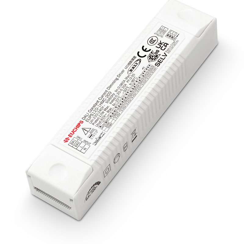 12W 200~350mA*1ch DALI CC Driver EUPS12D-1HMC-200