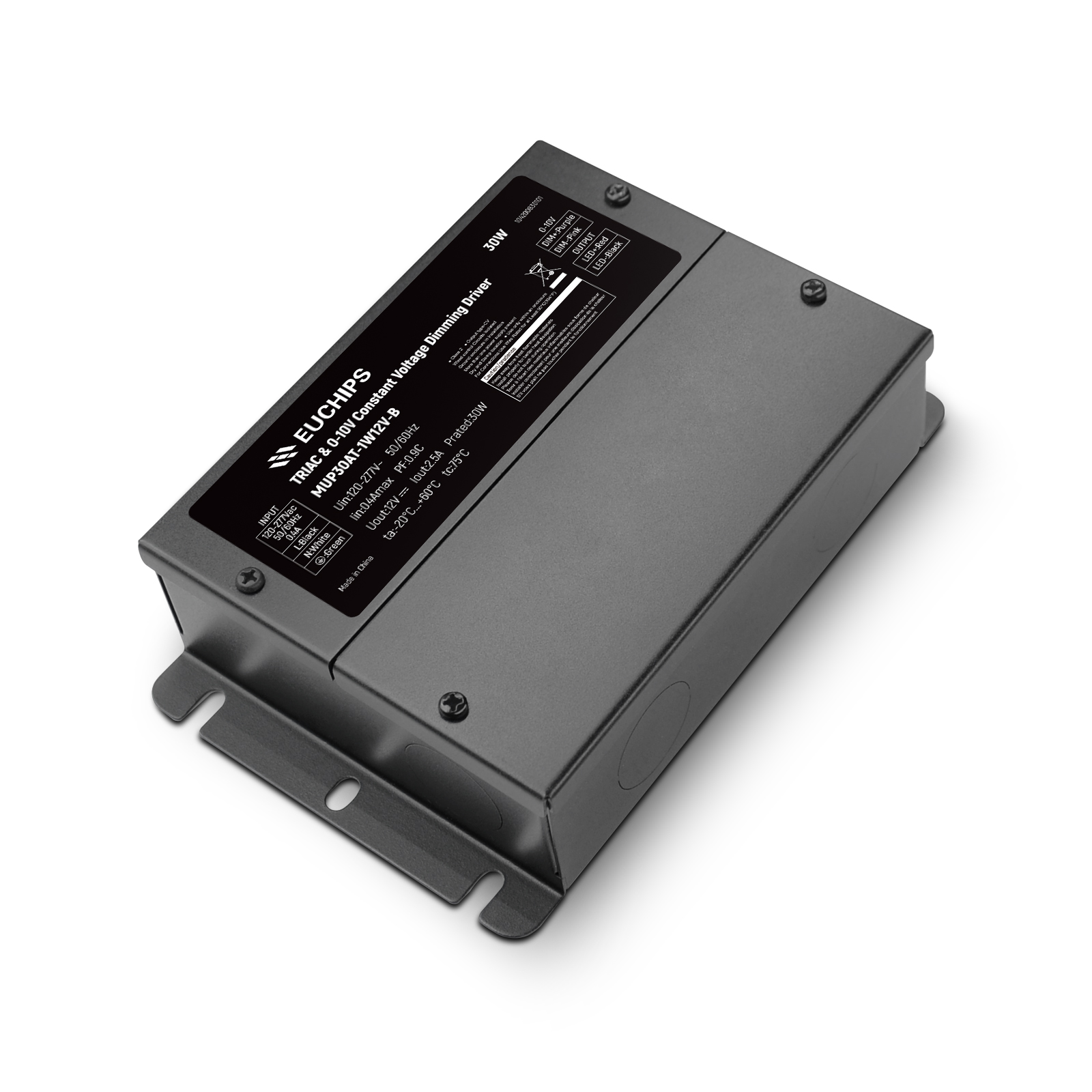 30W 12VDC Triac & 0-10V CV Driver MUP30AT-1W12V-B
