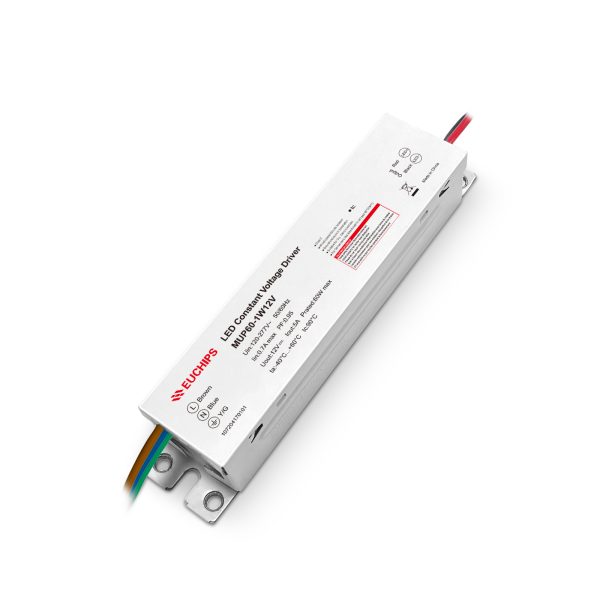 60W 12VDC Non-dimmable CV LED Driver MUP60-1W12V