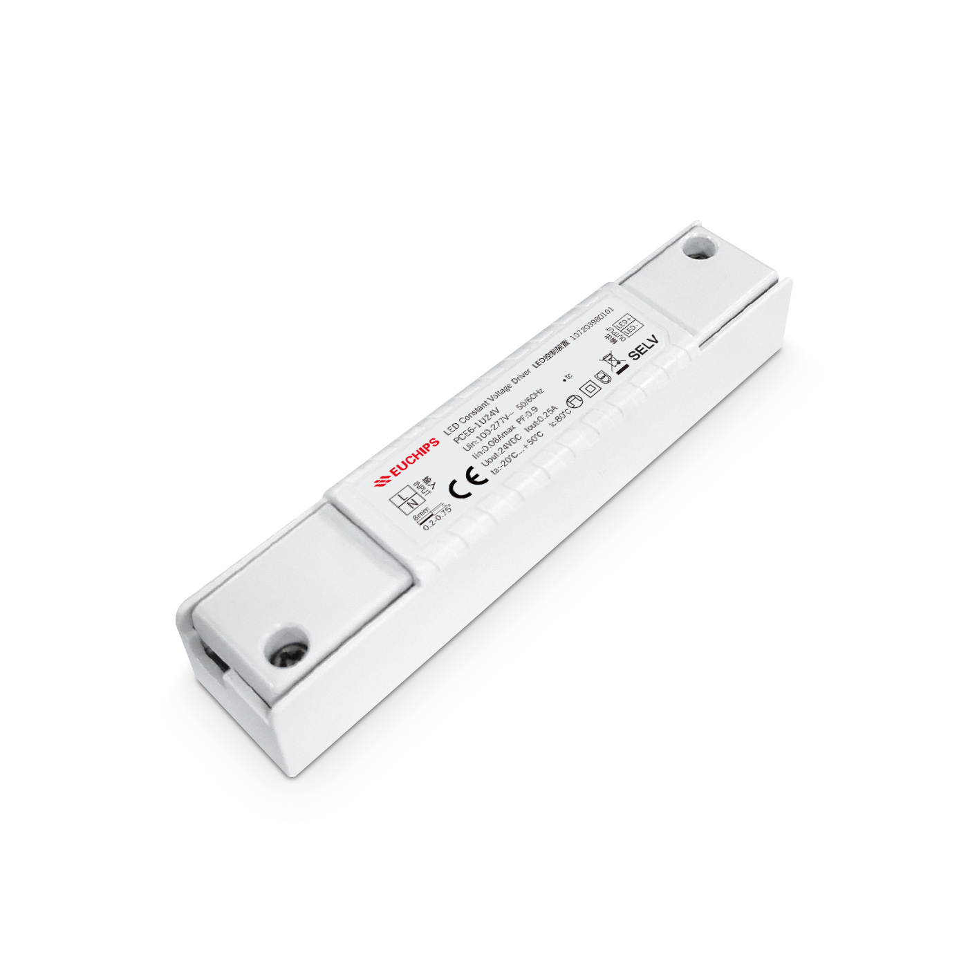 6W 24VDC Non-dimmable CV Driver PCE6-1U24V