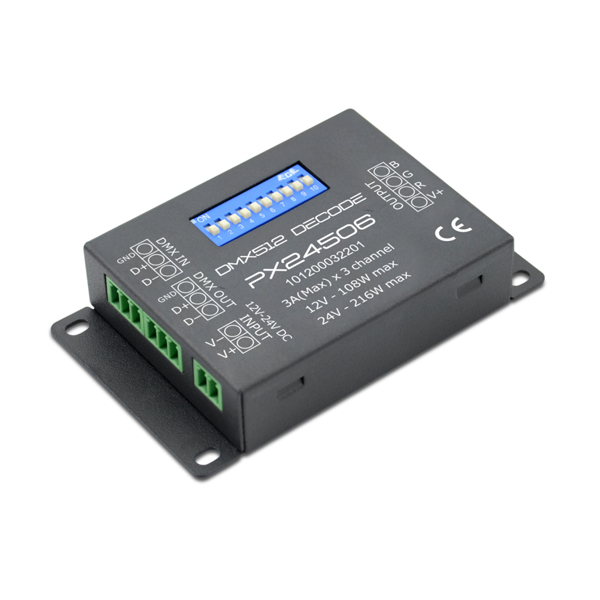 3A*3ch DMX512/RDM Decoder PX24506