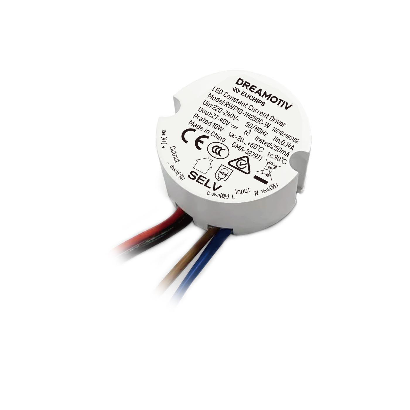 RWP10-1H250C-W