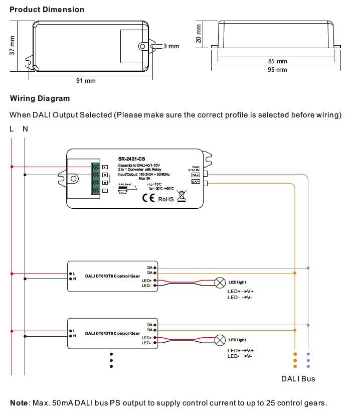 Product Dimension