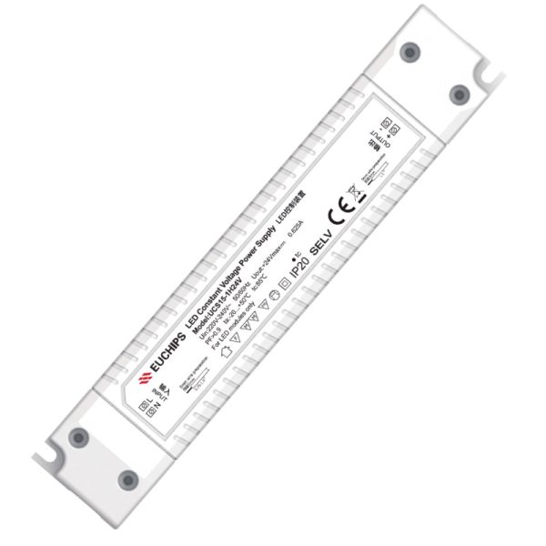 15W 24VDC Non-dimmable CV LED Driver UCS15-1H24V