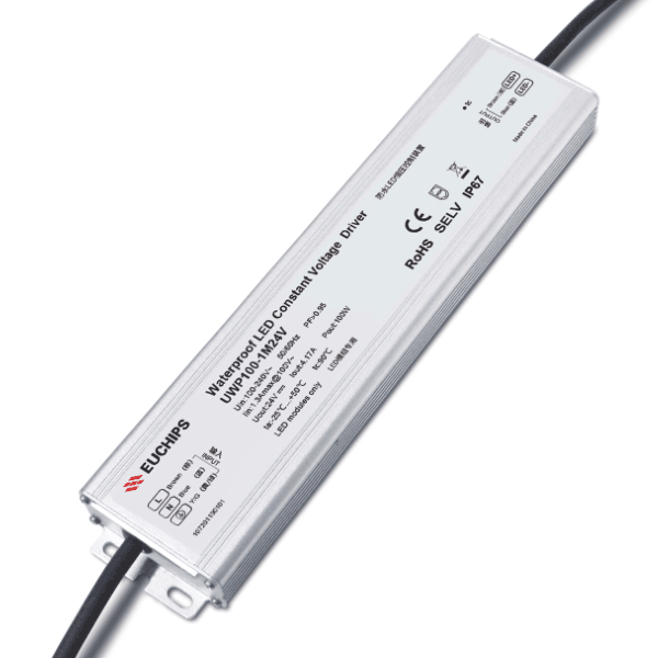 100W 24VDC Non-dimmable Waterproof Ultra-thin CV LED Driver UWP100-1M24V
