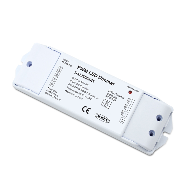 12-24VDC 6A*3ch TouchDIM CV DALI Decoder DALI6003E1