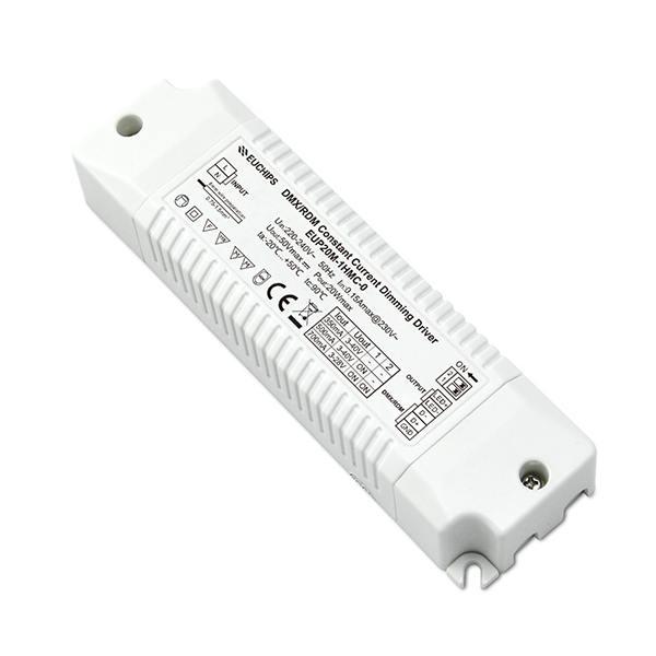 20W 350/500/550/700mA CC DMX Driver EUP20M-1HMC-0