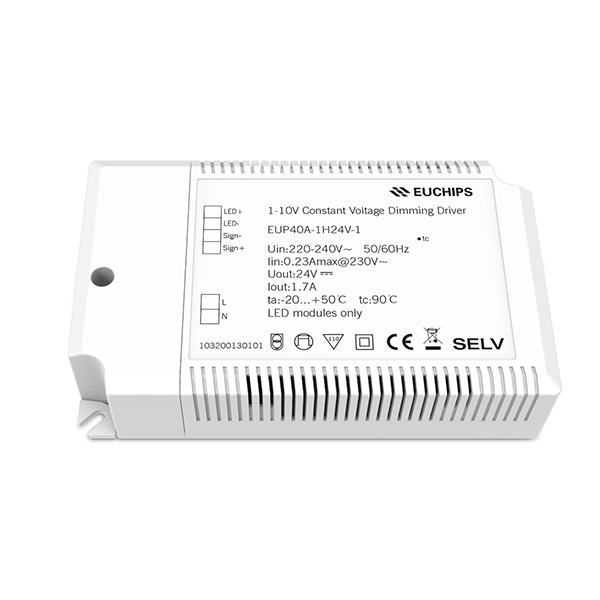 40W 24VDC 0/1-10V CV Driver EUP40A-1H24V-1