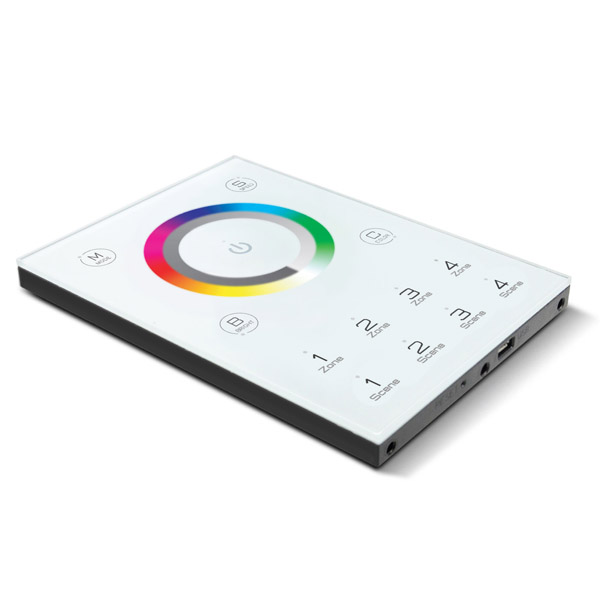RGBW 16ch 4 Zones 4 Scenes DMX Touch Panel Controller DMX-E03