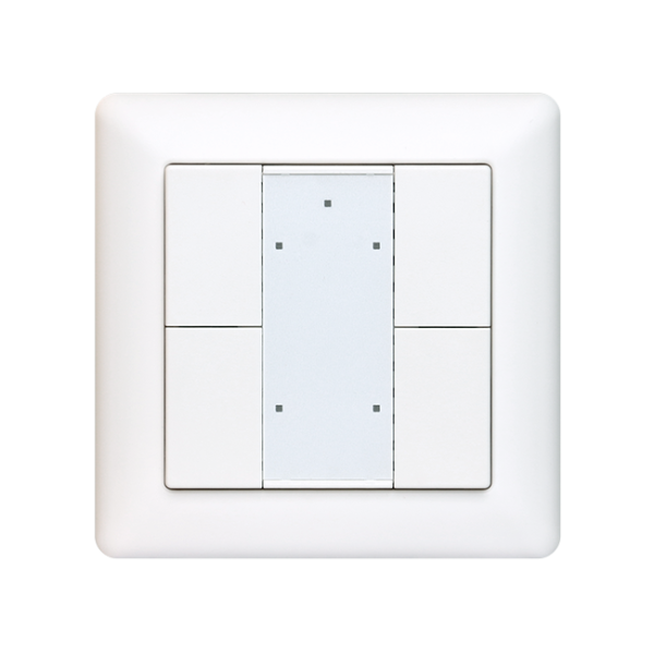 Multi-functional 4-Key Push Button DALI Wall Switch SR-2422K4-PRO