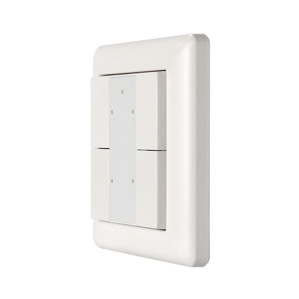 Multi-functional 4-Key Push Button DALI Wall Switch SR-2422K4-PRO