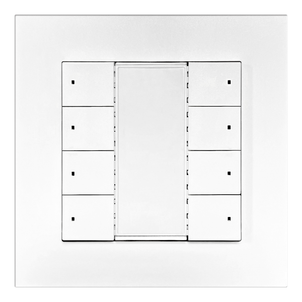 Multifunctional DALI-2 Input + Standalone DALI Wall Panel 8 Key Push Button SR-2422K8-WSK-PRO