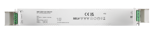 150W 24V Constant Voltage 0/1-10V LED Driver SRP-2007-24-150LCV