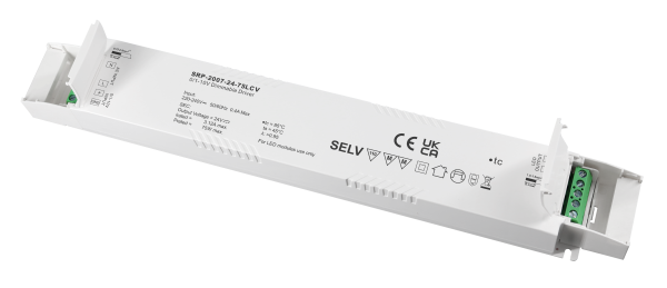 75W 24V Constant Voltage 0/1-10V LED Driver SRP-2007-24-75LCV