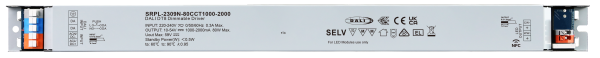 80W DALI DT8 NFC LED Driver (Constant Current) SRPL-2309N-80CCT1000-2000