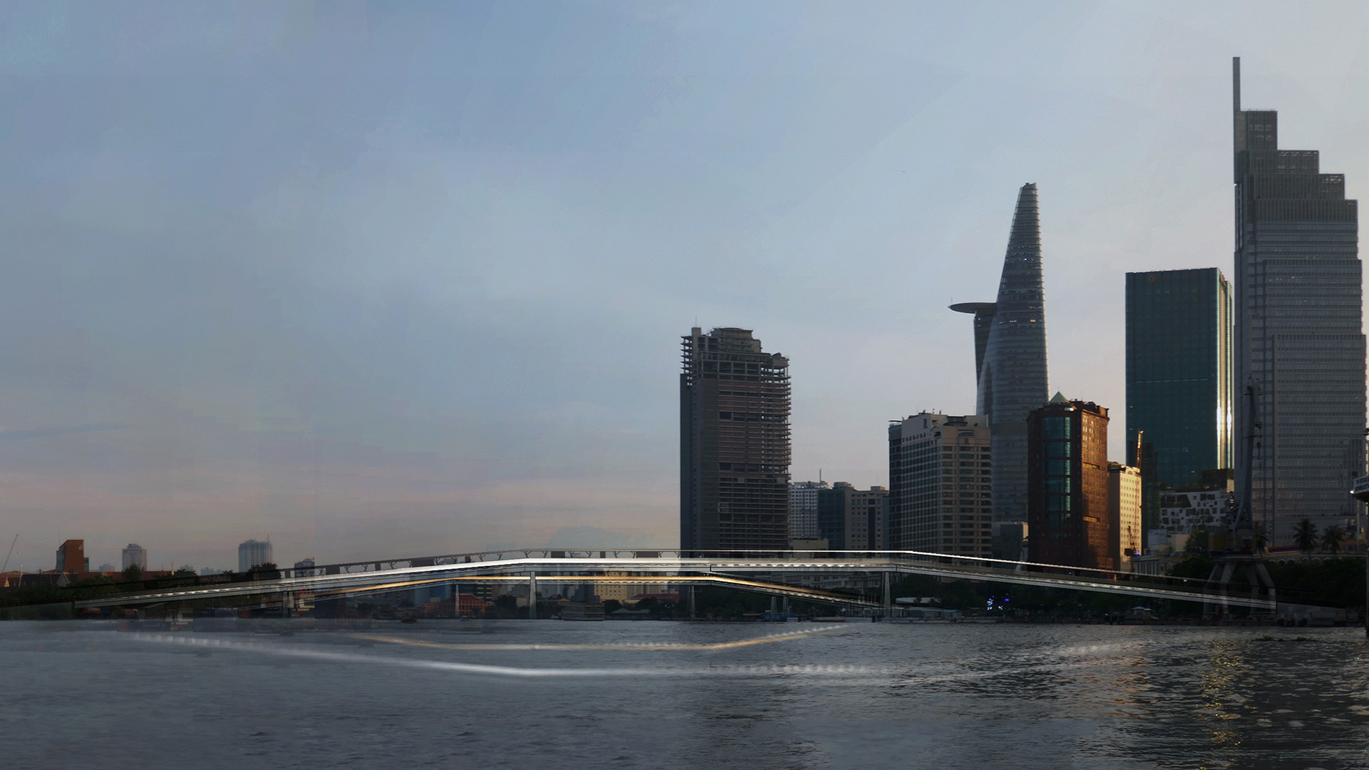 Thu Thiem Pedestrian Bridge